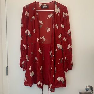 Reformation wrap dress, size xs